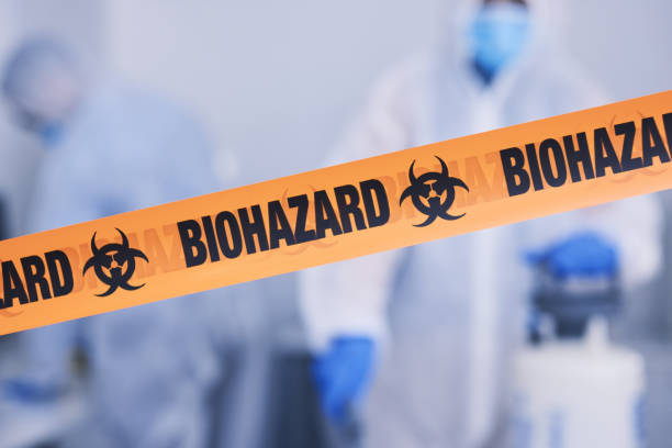 Professional Biohazard technician working in Lakewood, CO
